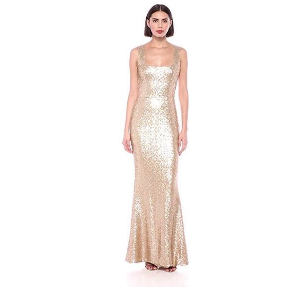 Dress the Population Raven Sequin Gown